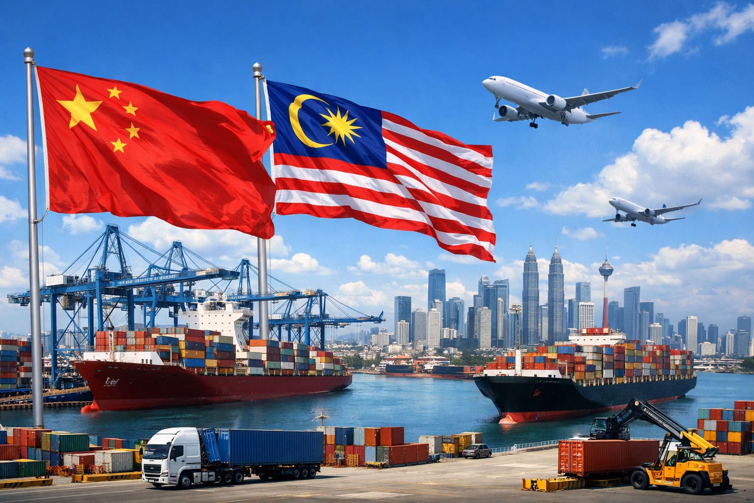 Shipping from China to Malaysia