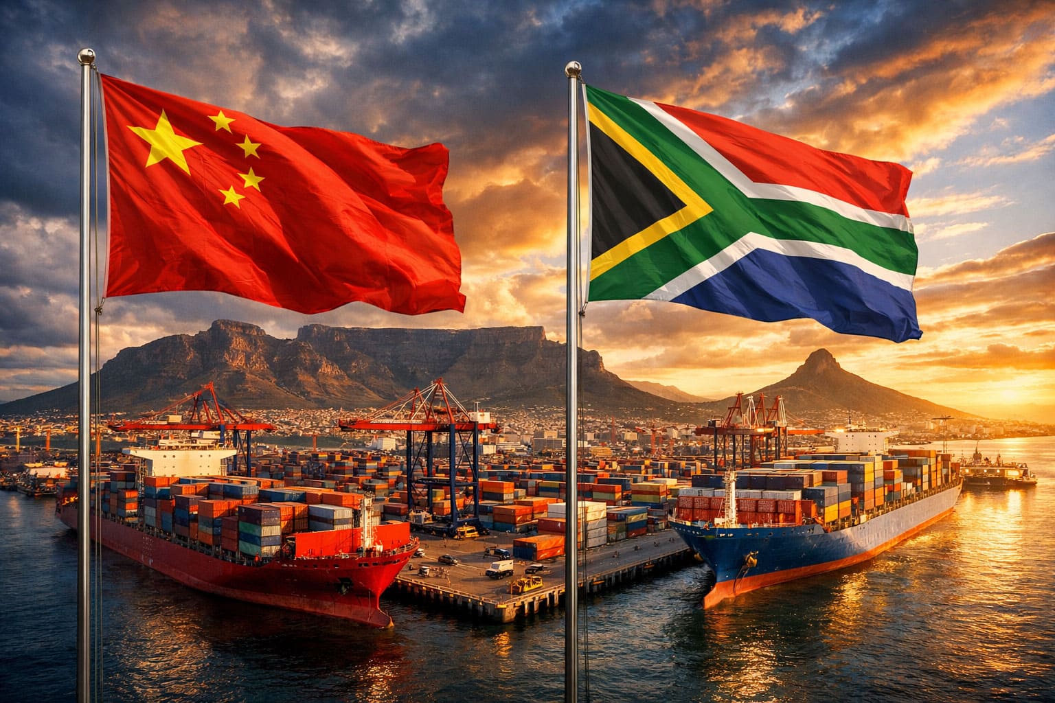 Shipping from China to South Africa
