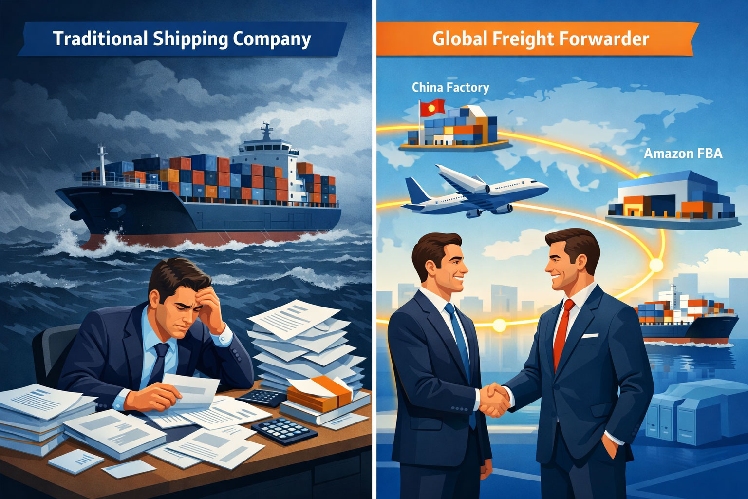 international shipping companies